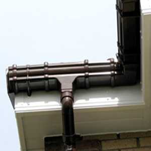 Roofline guttering and downpipes
